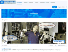 Tablet Screenshot of intershooting.com